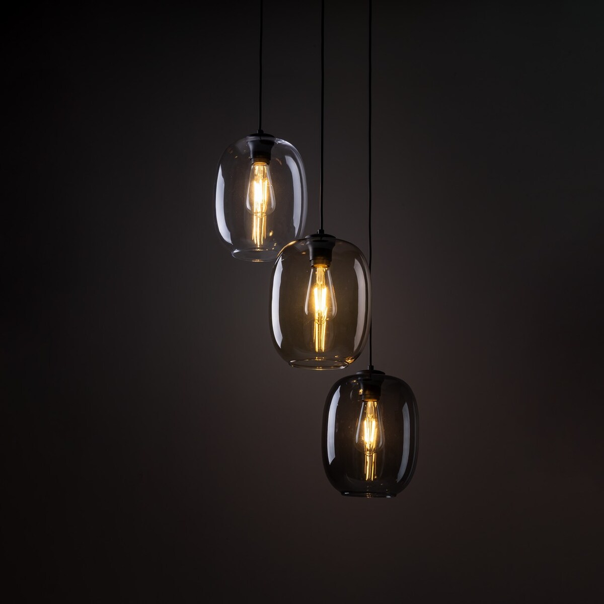 Lampa wisząca TK Lighting ELIO MIX 5973, 3xE27, regulowana, wielokolorowa, do salonu i jadalni
