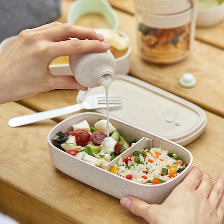 Lunchbox TO GO z przegródką ORGANIC / Lekue