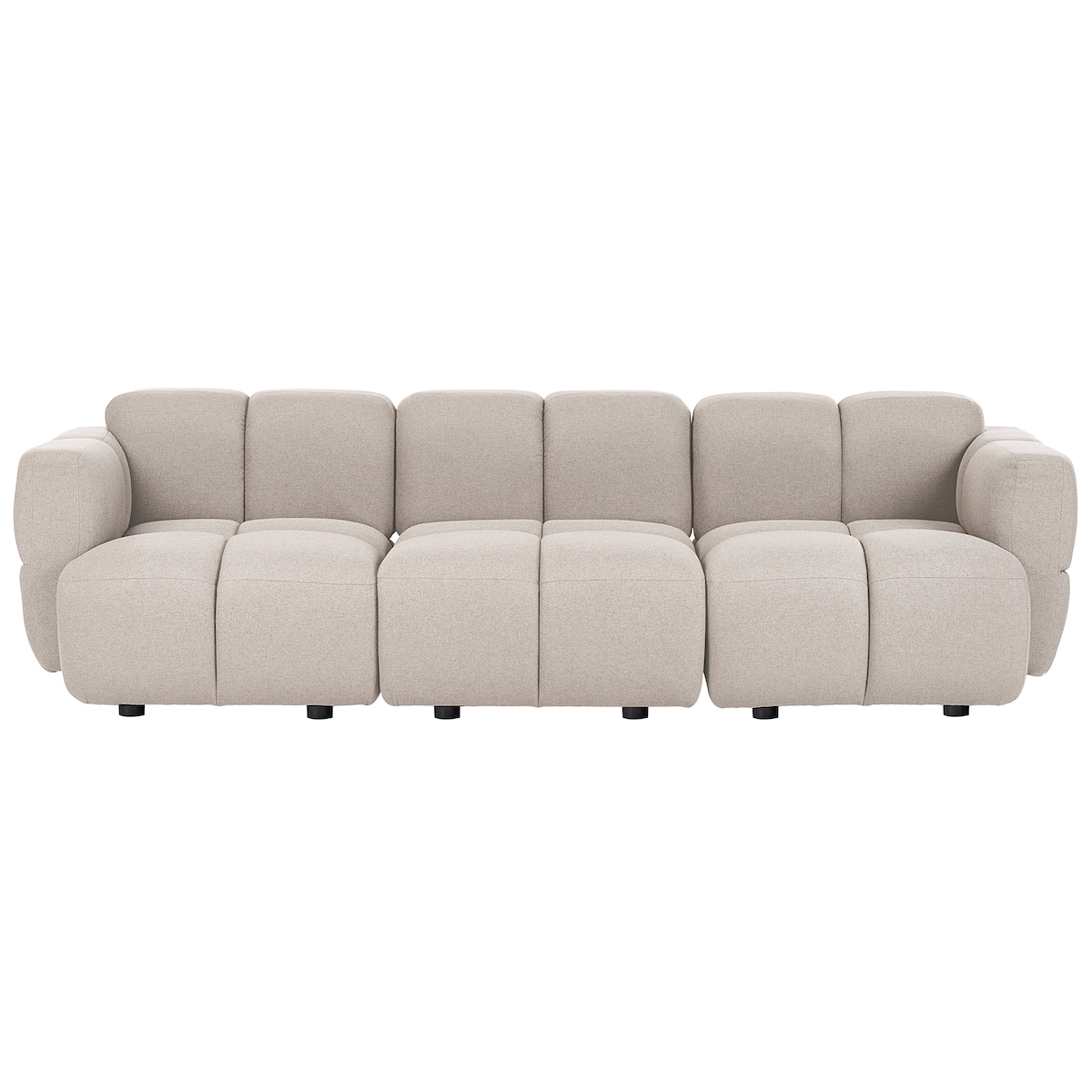 Sofa modułowa dla 3 osób MAKSABERG Beżowy