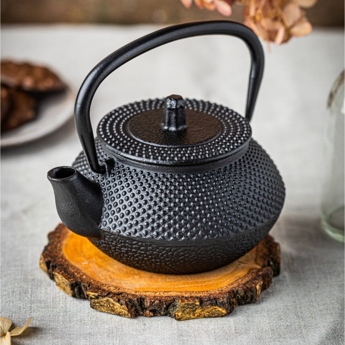 Czajniczek żeliwny Zaparzacz do herbaty ziół 0.3L KINGHOFF