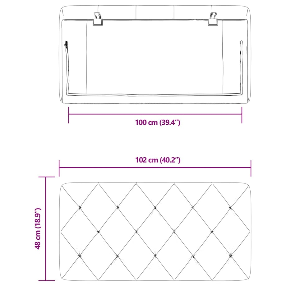 vidaXL Poduszka na wezgłowie, ciemnozielona, 100 cm, aksamitna