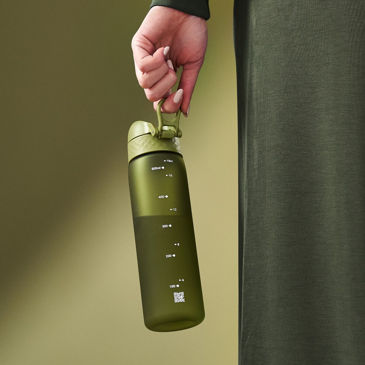 Butelka ION8 I8RF500KGRE Khaki Green