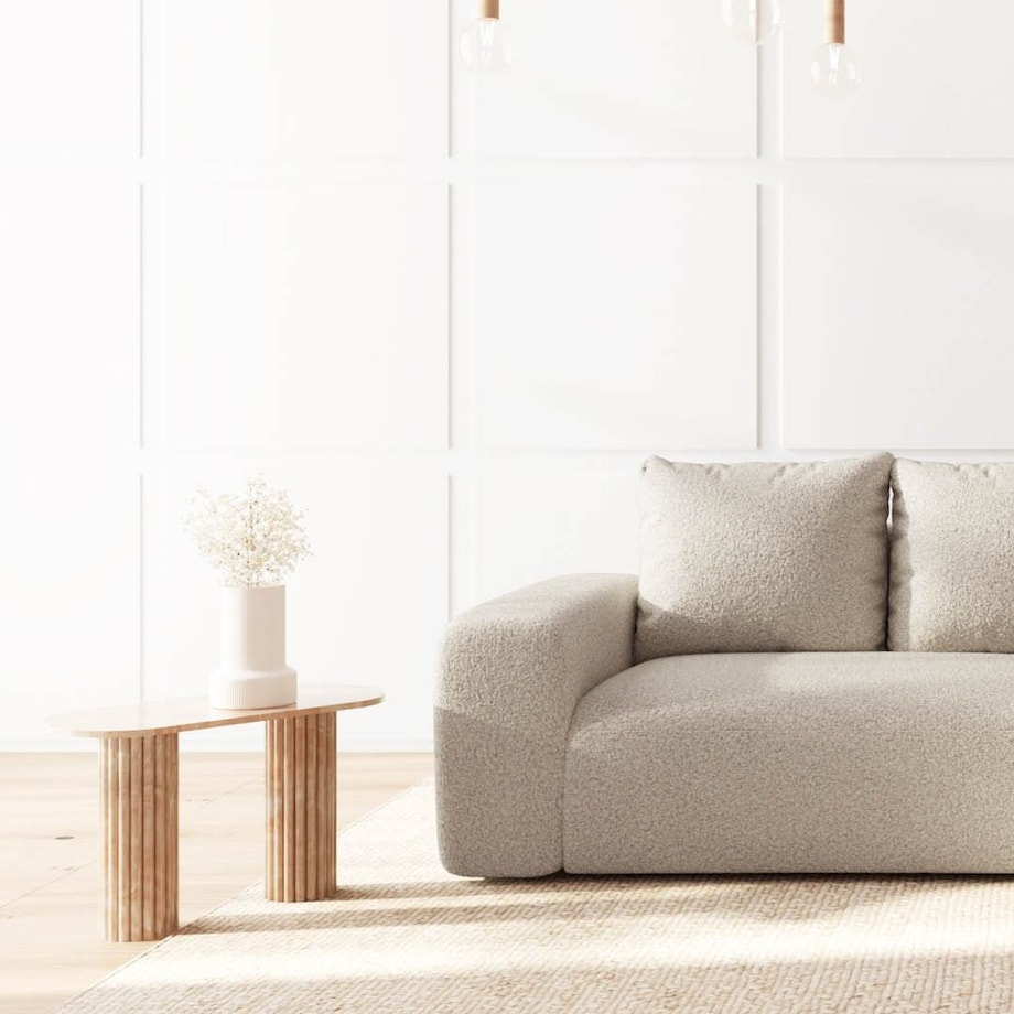 Monce Sofa narożna prawa beżowa