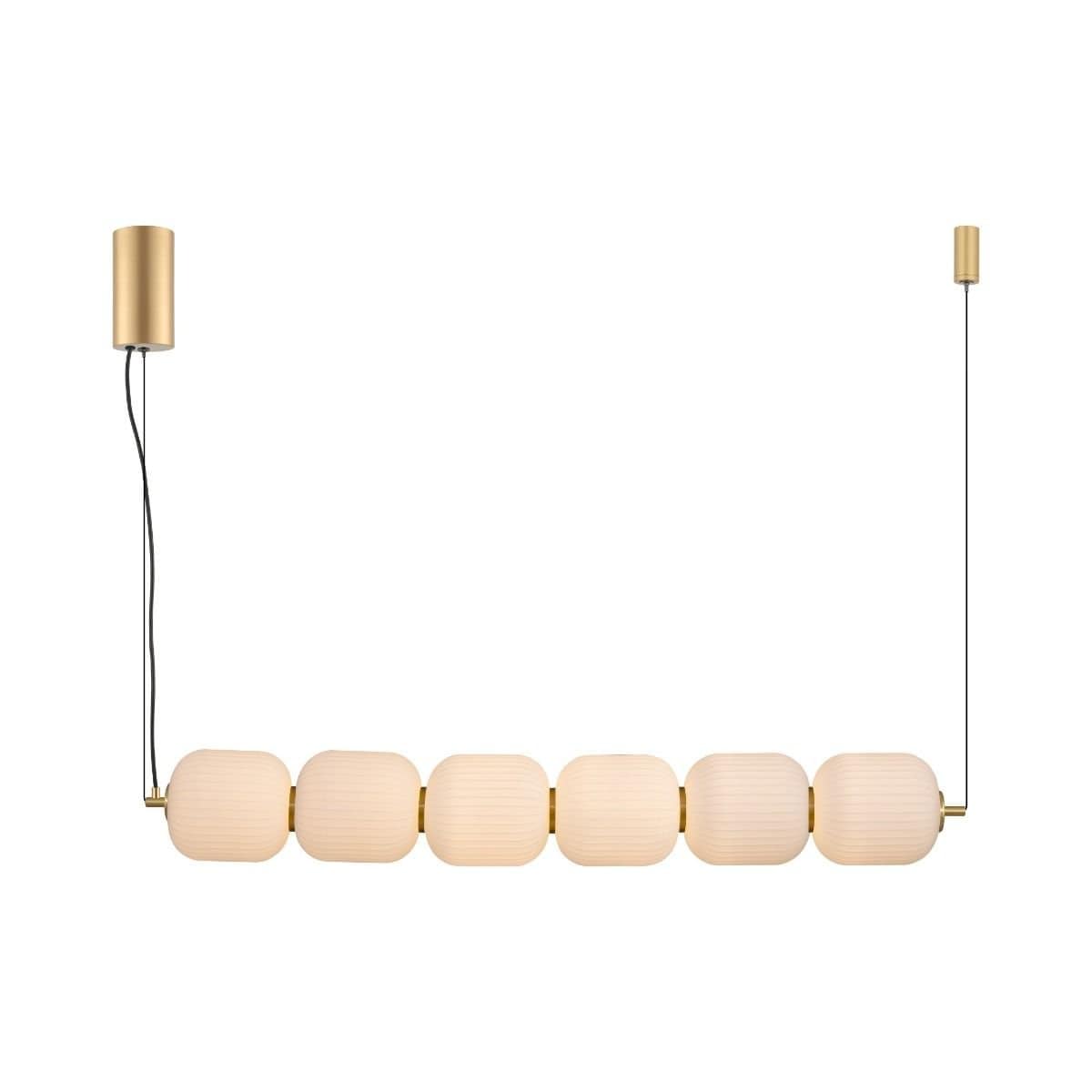 Lampa wisząca LED 50W Zuma Line AKARI DU31292 nowoczesna lampa sufitowa do salonu i jadalni
