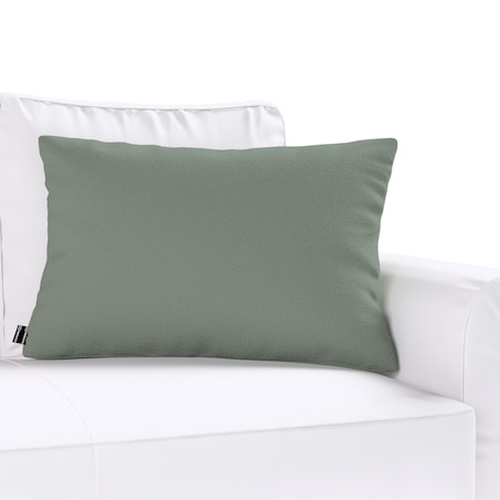 Poszewka Kinga na poduszkę prostokątną 60x40 zielona bukla