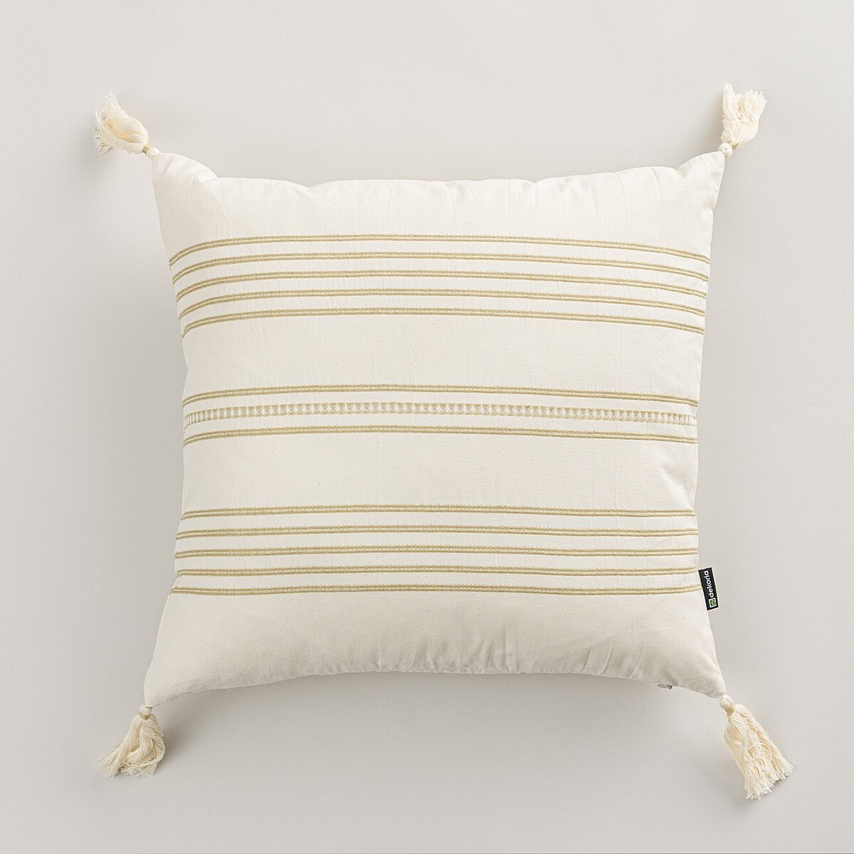 Poszewka na poduszkę Linea Sand Tassel 45x45 cm, 45x45