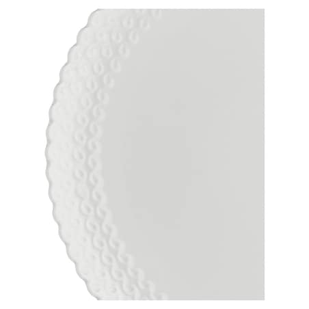 Zestaw 6 talerzy obiadowych Momenti - Biały, 26 cm