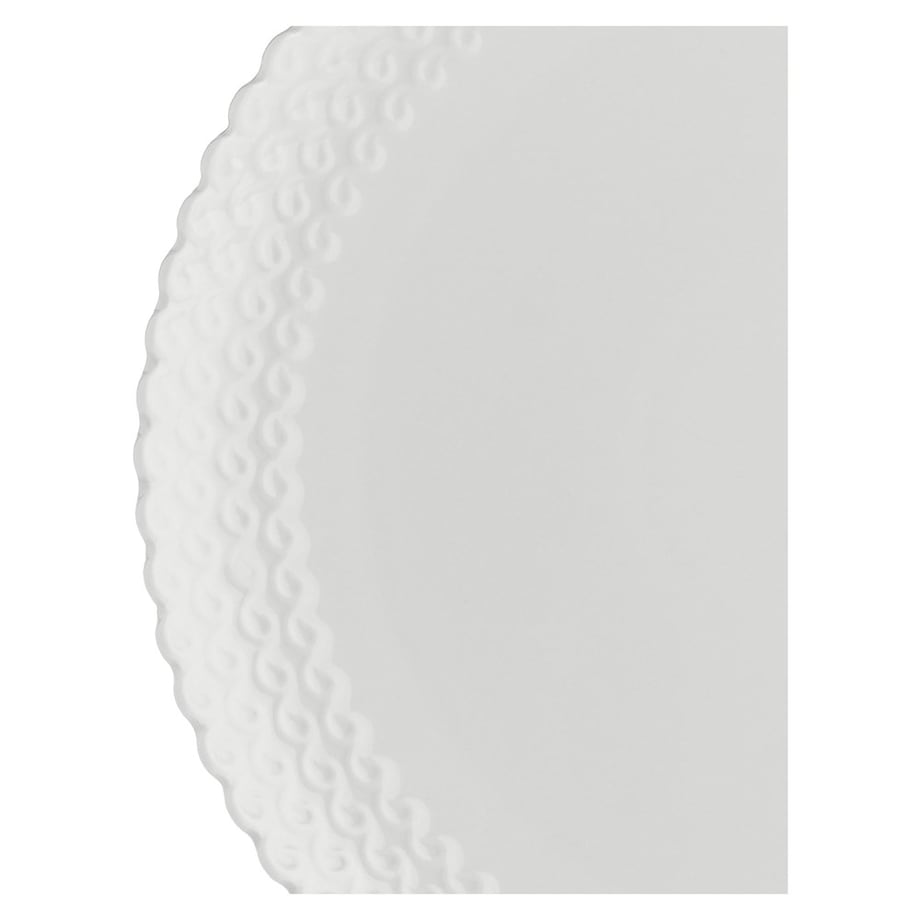 Zestaw 6 talerzy obiadowych Momenti - Biały, 26 cm