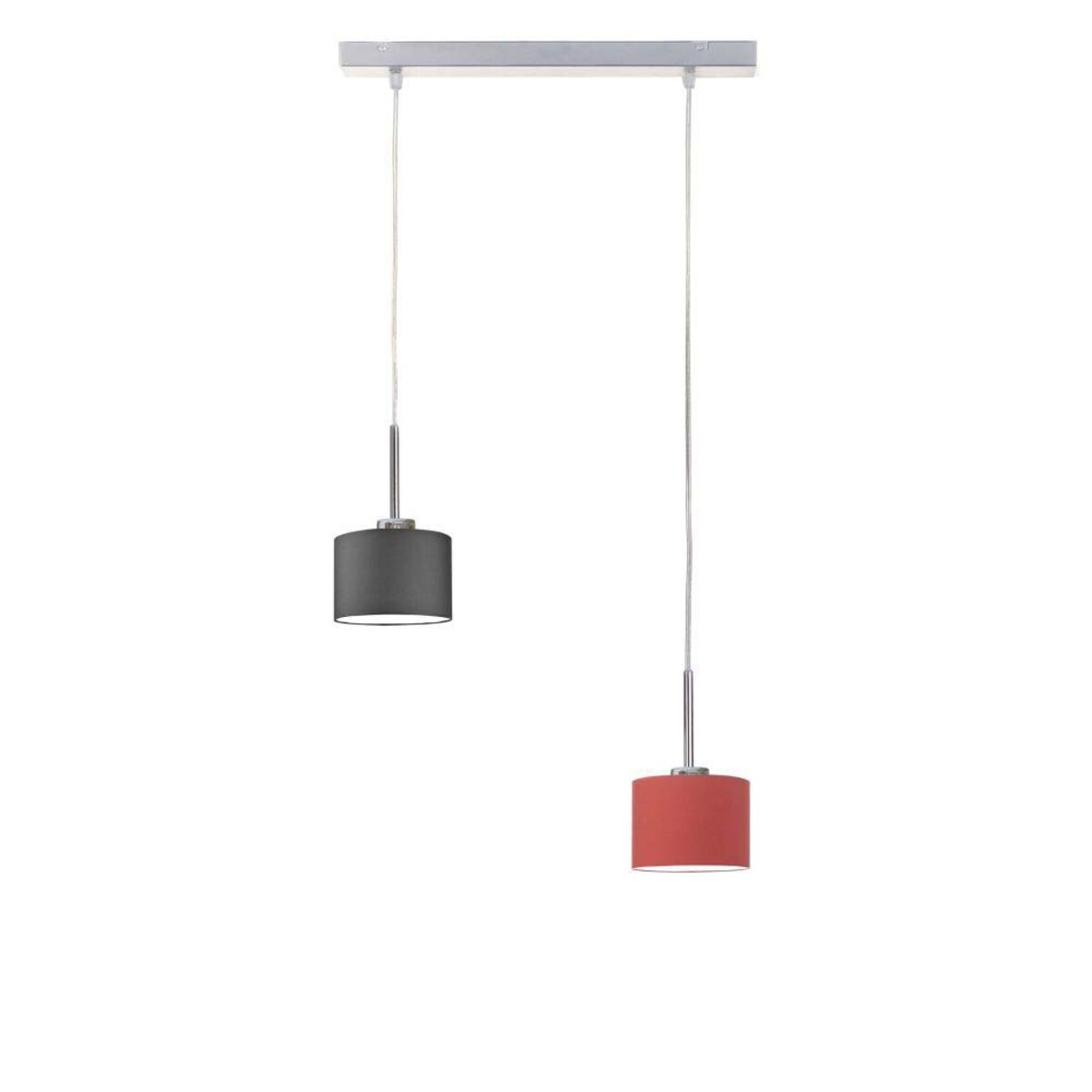 Lampa wisząca zwis żyrandol sufitowa z abażurami walec JAZZ Z2