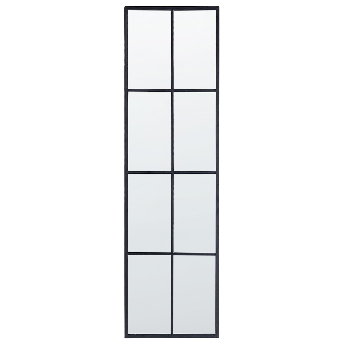 Lustro ścienne CAMON 38 cm 132 cm Metal Czarny