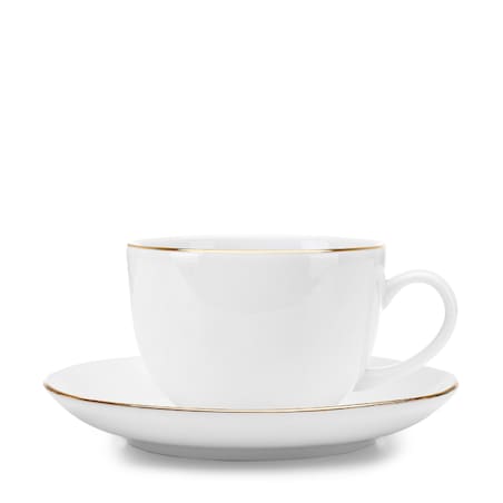 Konsimo MUSCARI Filiżanka do kawy ze spodkiem 12 szt.