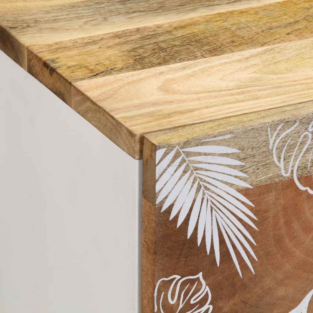 vidaXL Szafki nocne, 2 szt., 40x33,5x46 cm, lite drewno mango