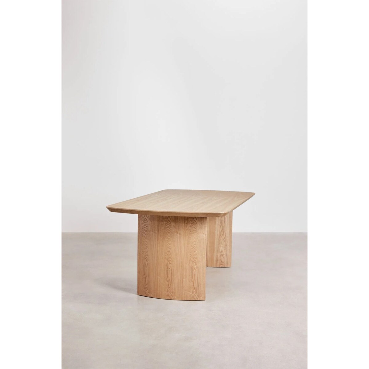 Prostokątny stół jadalniany 200x100 cm z płyty MDF Tareg naturalny