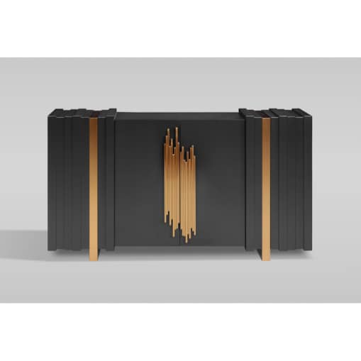 Komoda złota Pedro Glamour Premium 160x40x90