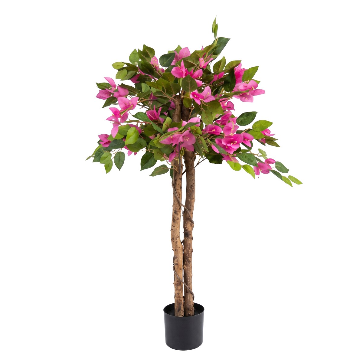 Sztuczna bugenwilla pełnokwiatowa w doniczce, wys. 100 cm