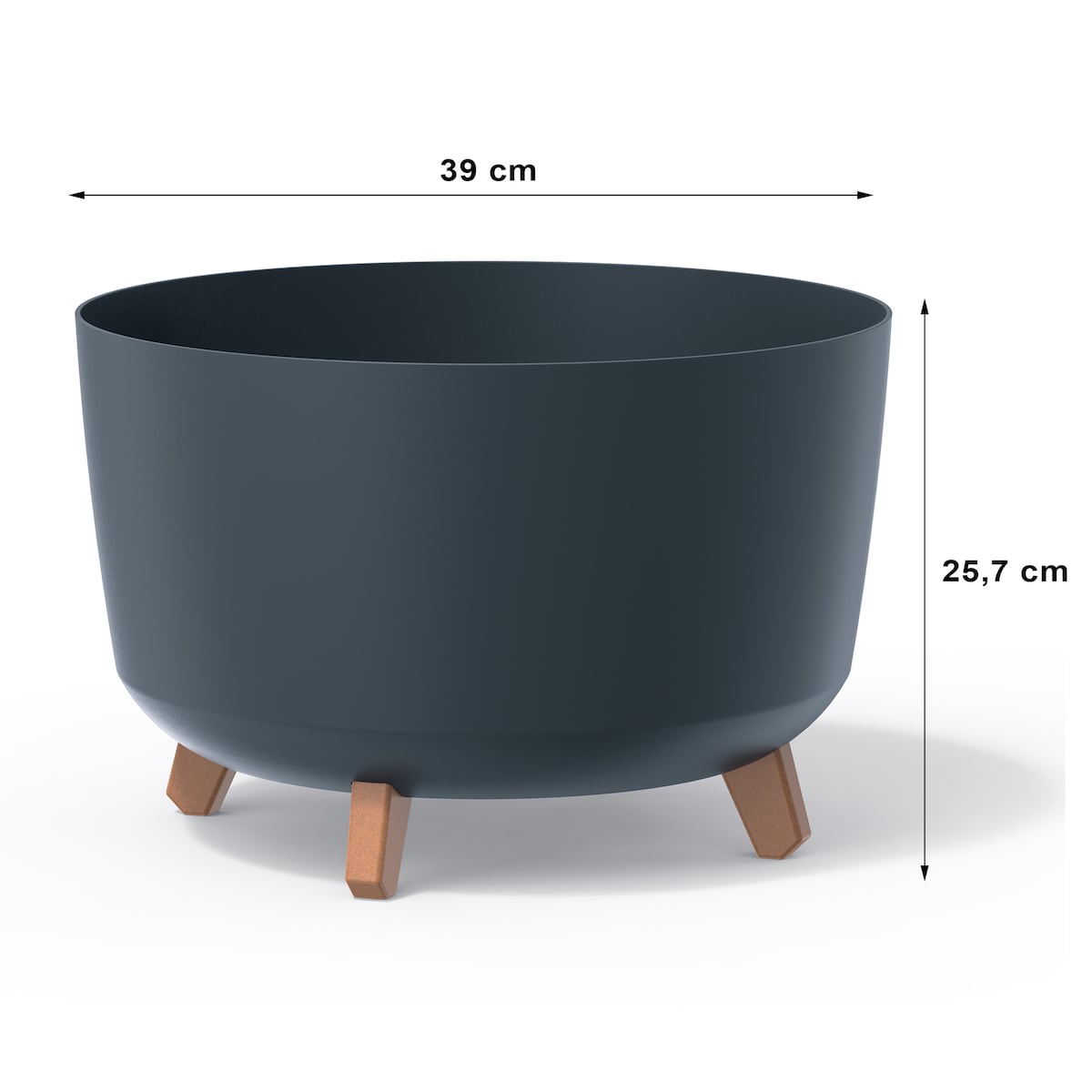 Donica Na Cmentarz Misa Na Nóżkach Doniczka Na Wszystkich Świętych 39 Cm Gracia Standard