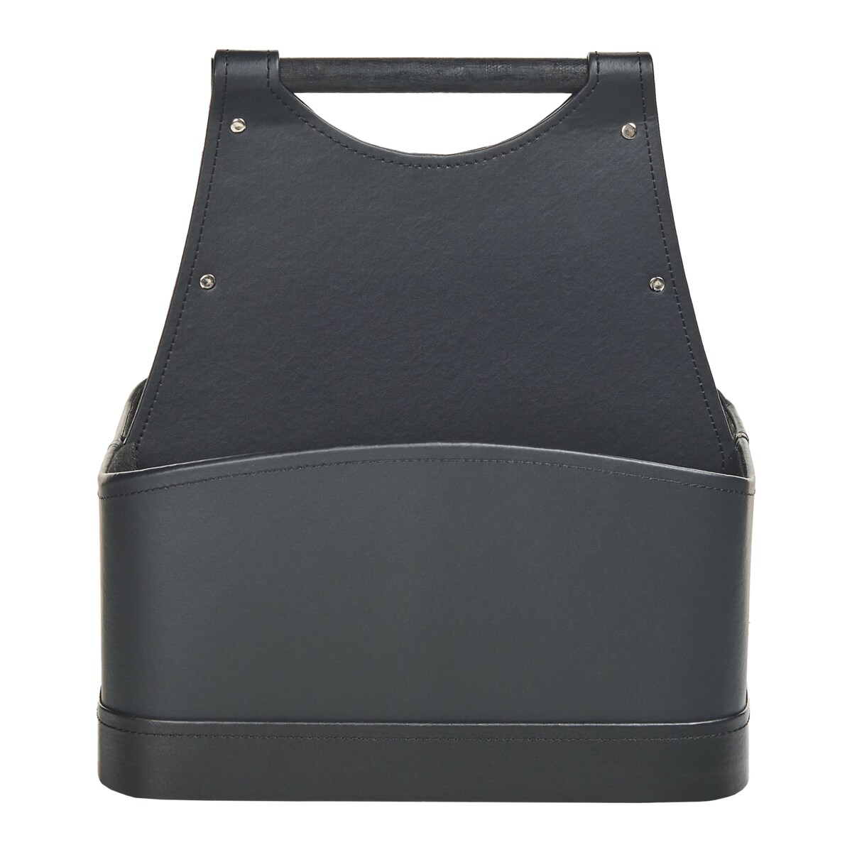 Kosz ekoskóra grafitowy URUK