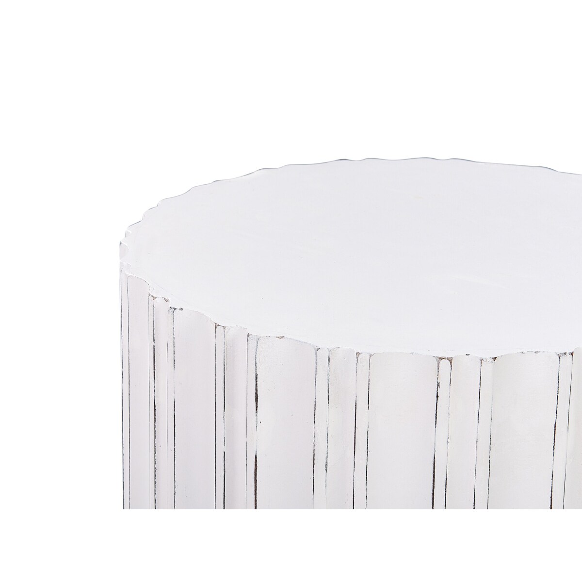 Stolik pomocniczy biały DEULI