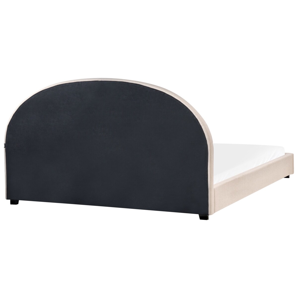 Łóżko wodne VAUCLUSE 180 x 200 cm Jasnobeżowy