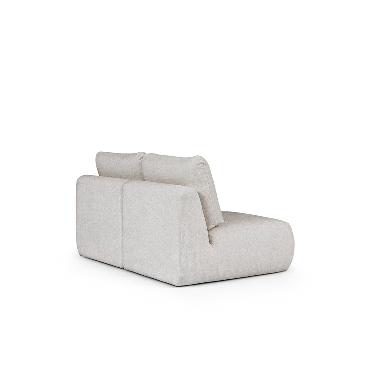 Mirel Sofa 2 osobowa bez podłokietników szara