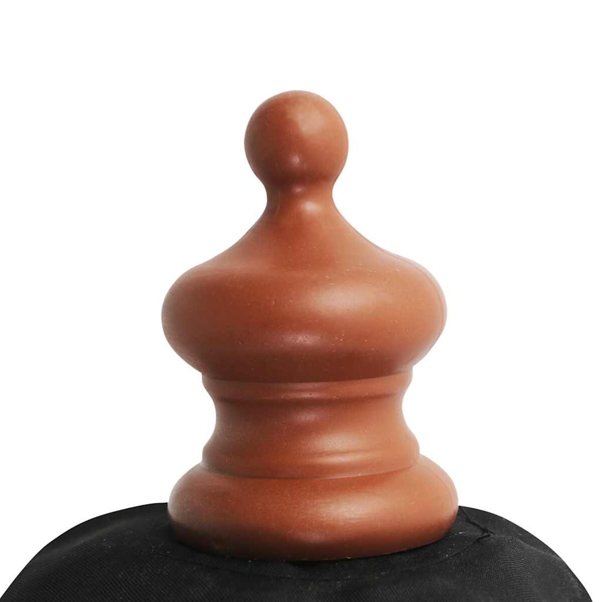 vidaXL Parasol ogrodowy na drewnianym słupku, 350 cm, czarny