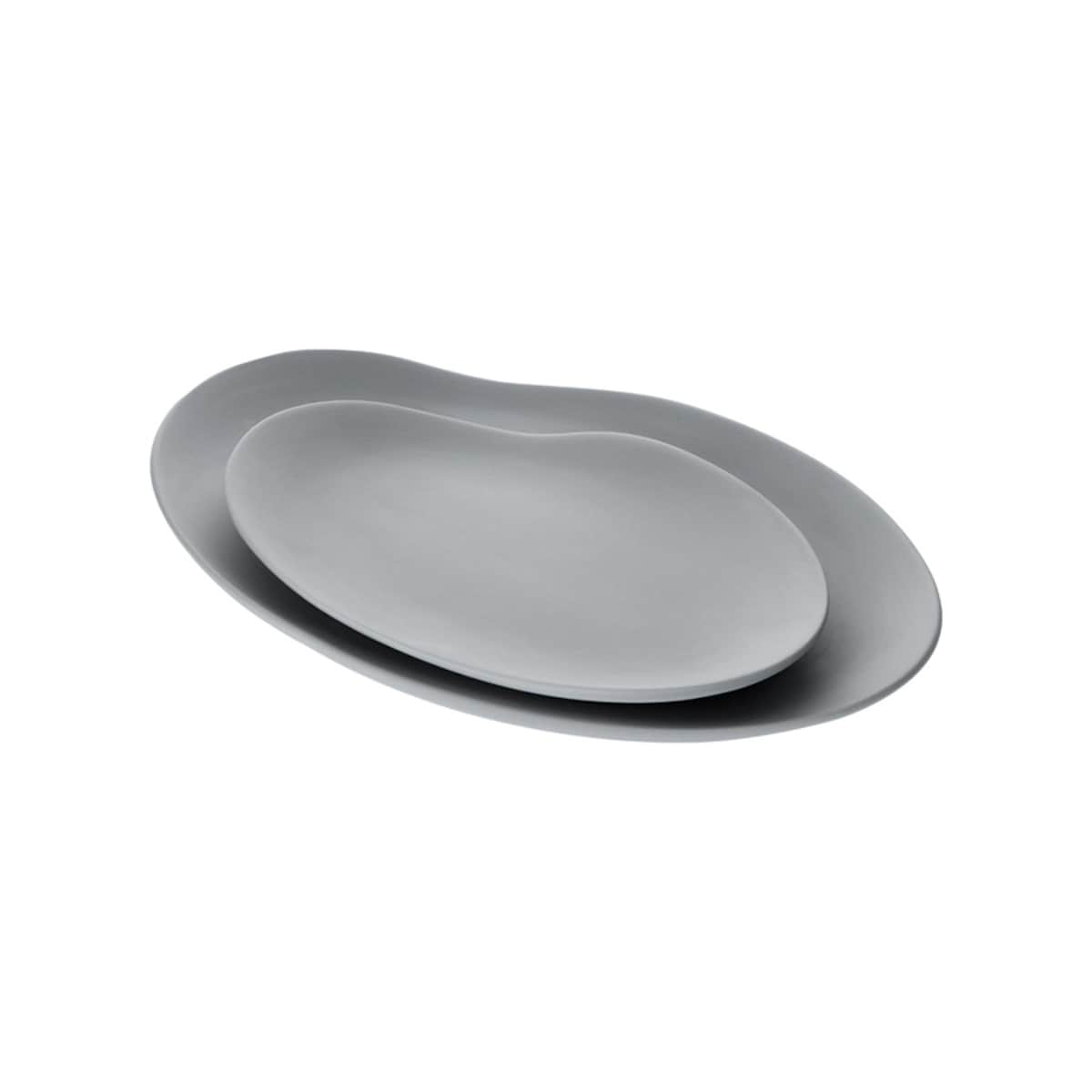 Zestaw 2 talerzy Craft szary CD25