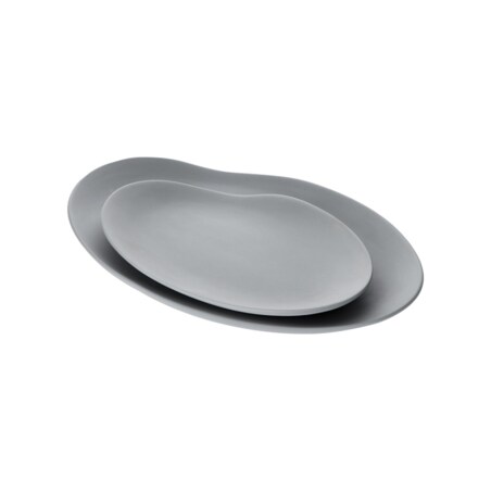 Zestaw 2 talerzy Craft szary CD25