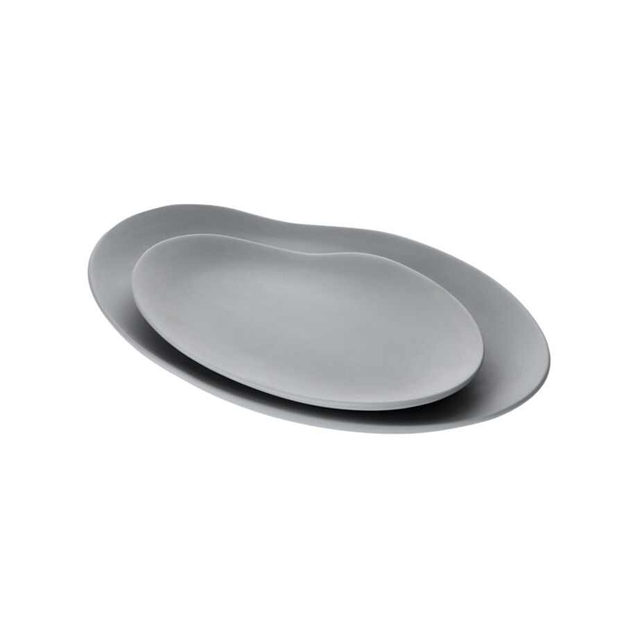 Zestaw 2 talerzy Craft szary CD25