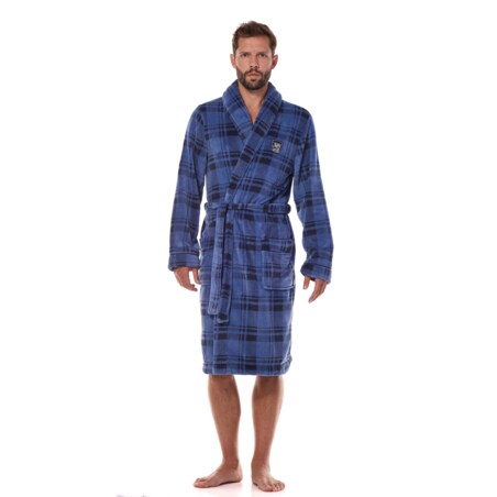 Szlafrok Hero Long 2455 Navy Navy, XL