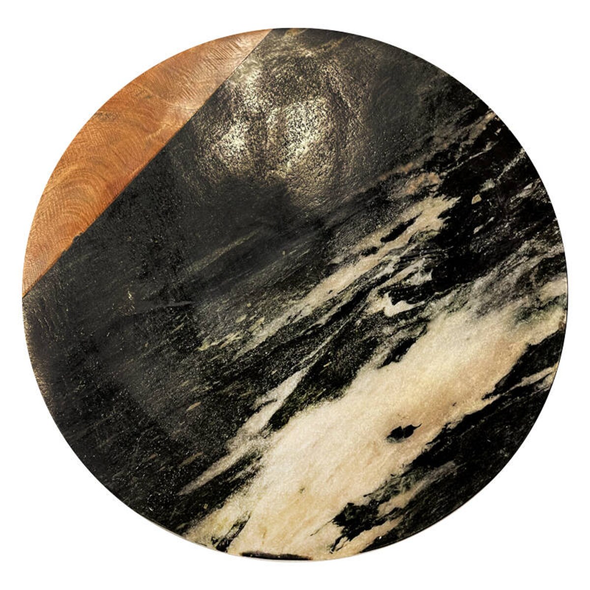 Taca obrotowa GEOM HYGGE, Ø 30 cm, marmur