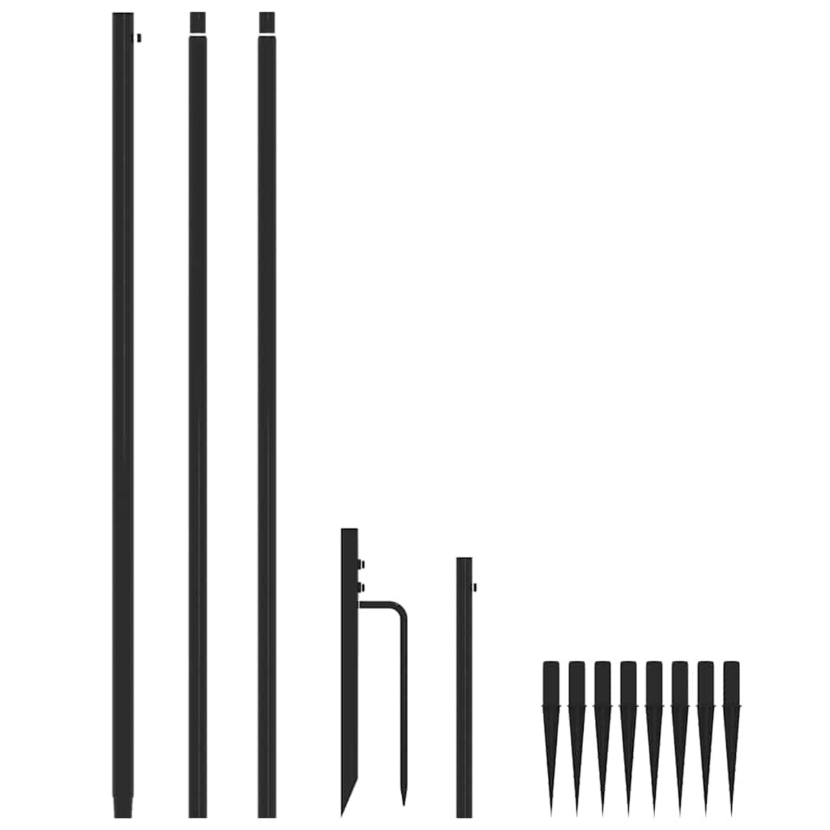 vidaXL Choinka z lampek ułożonych w wodospad, 400 diod LED, 2,5 m