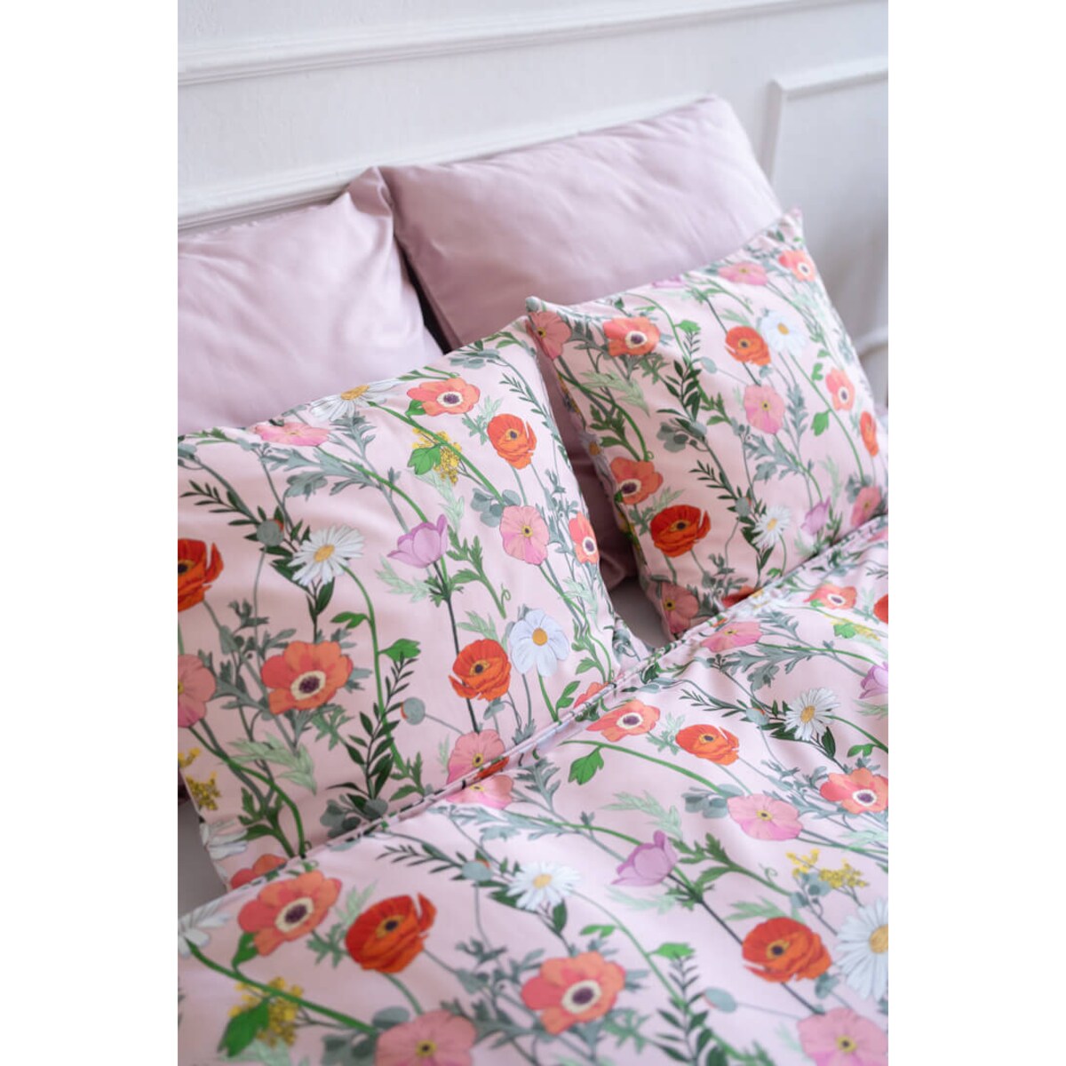 Pościel Makowa polana 140x200 + 50x60 cm