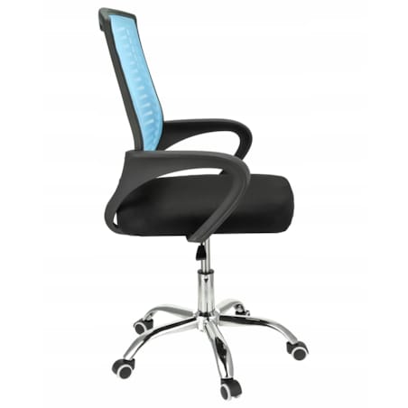 Krzesło biurowe obrotowe TOLEDO niebieskie