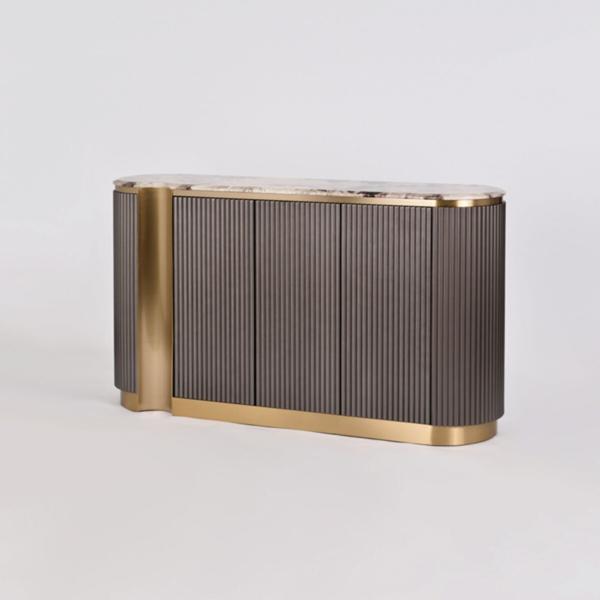 Komoda złota Nutris Glamour Premium 158x40x88