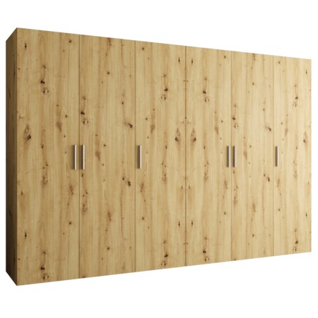 Szafa uchylna otwierana BARI 1 300 wys. 202 cm Artisan + u. Srebrny