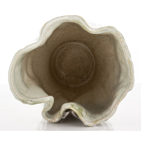 Wazon ceramiczny 25x16x15 cm VAZA beżowy