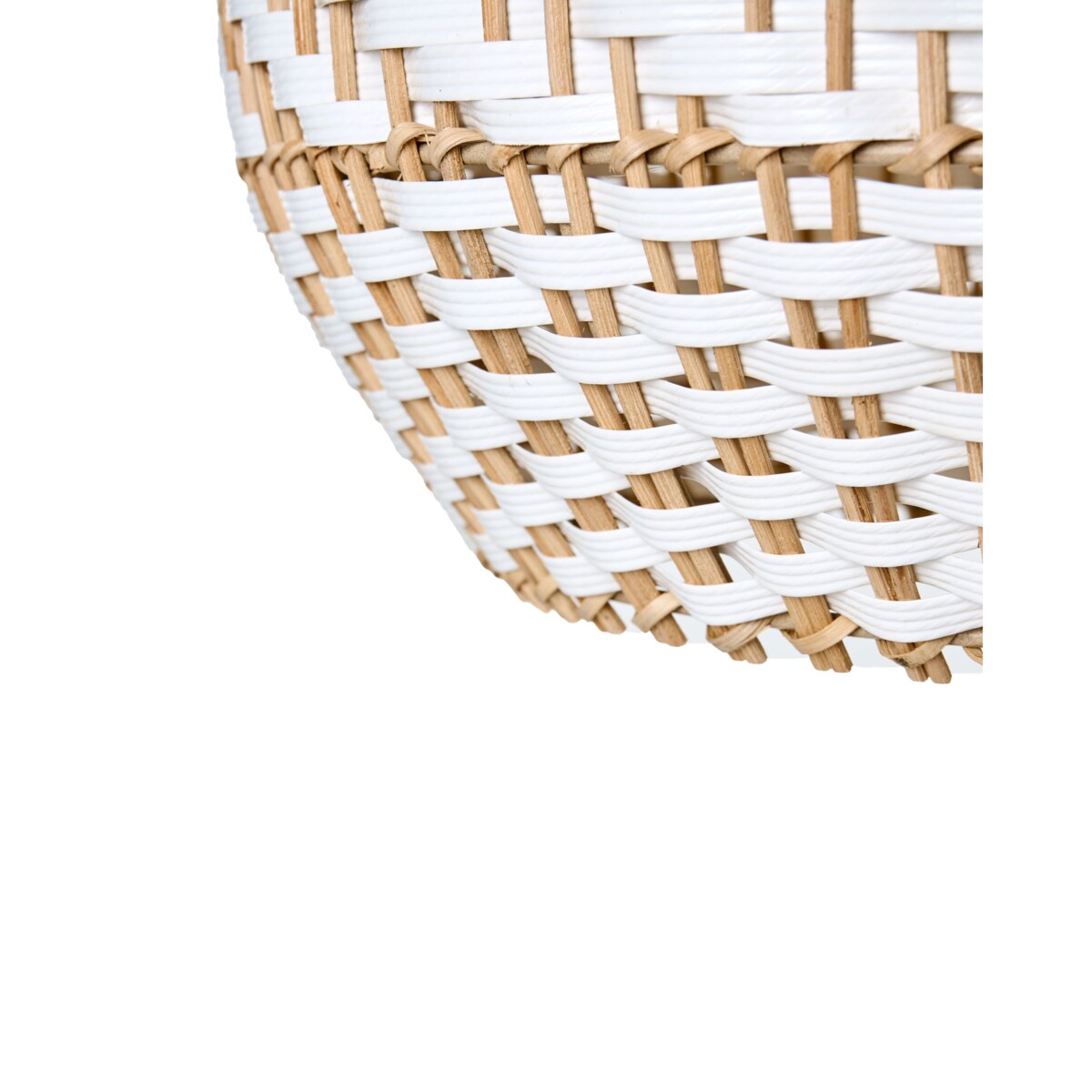 Lampa wisząca YAUCO Rattan Biały