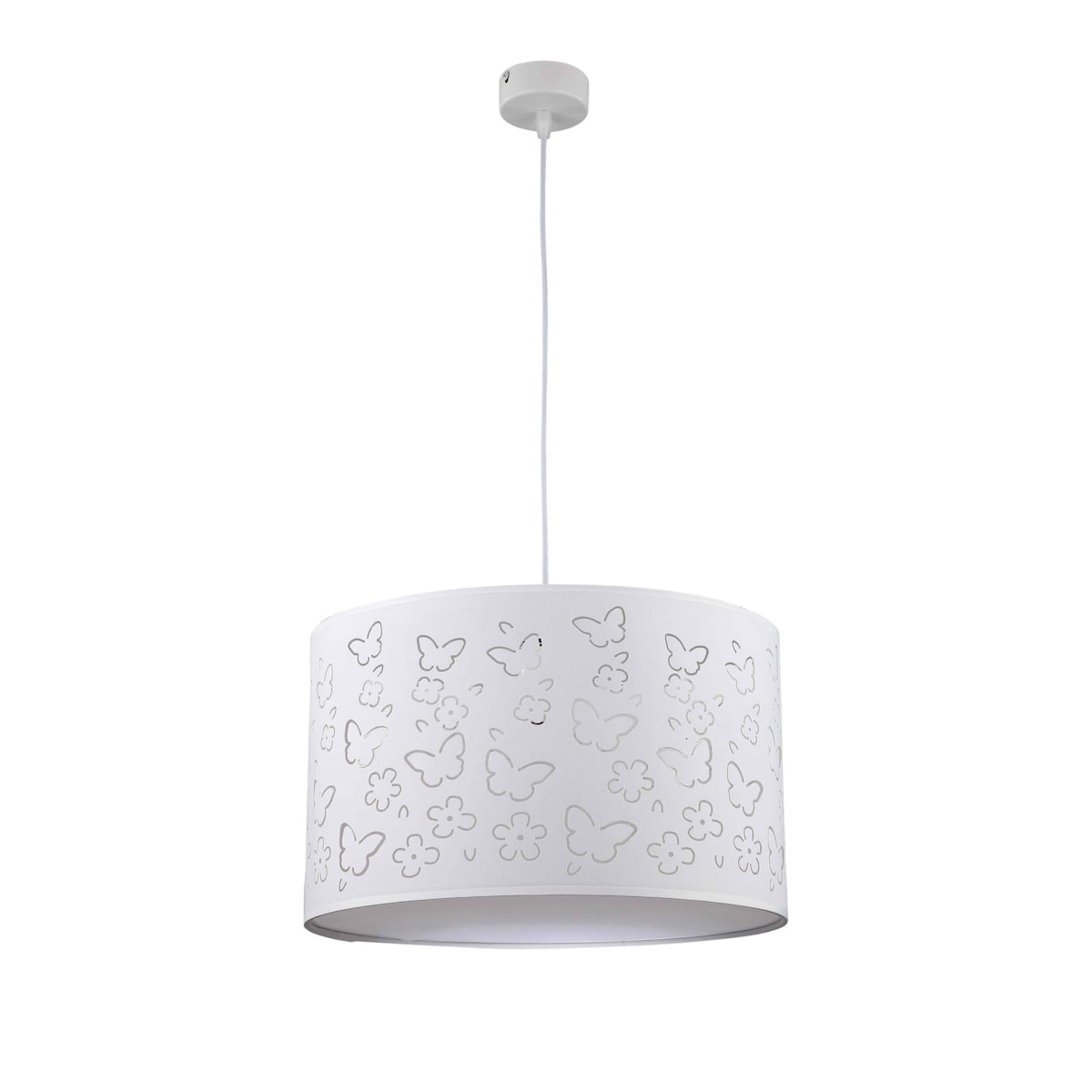 Lampa sufitowa wisząca Light Prestige Flowers biały 1 x E27 1 szt.