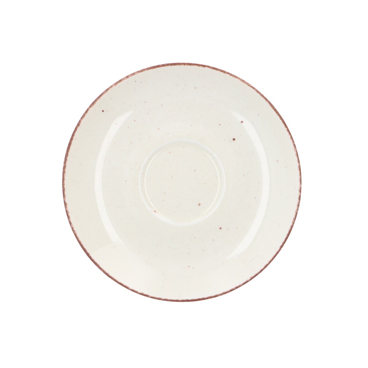 Zestaw filiżanek ze spodkami dla 6 osób 12 el. City Pustynny Piasek CT02