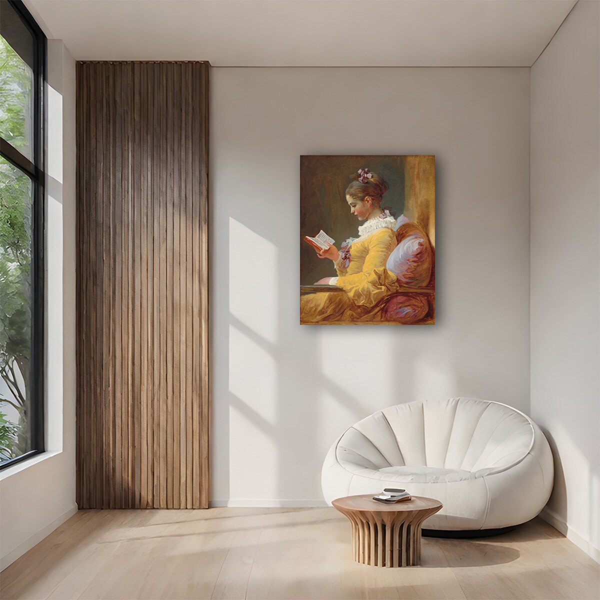 Młoda dziewczyna czytająca Jean Honoré Fragonard 60cm x 80cm