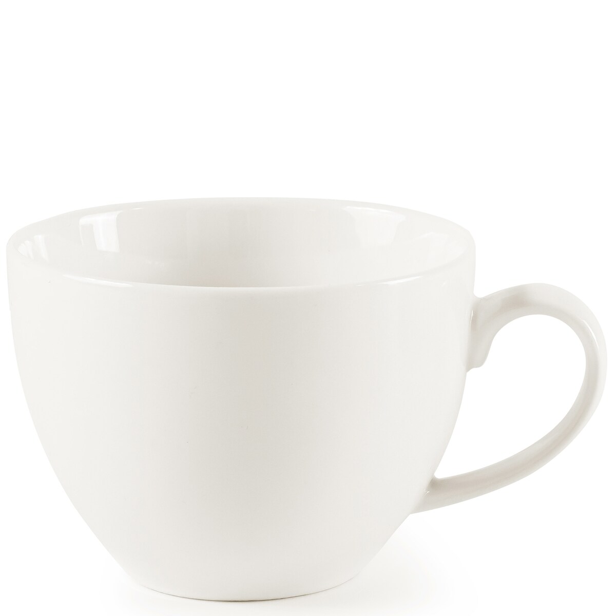 KONSIMO AD BELLA, Zestaw kawowy 6 os. (18 el.), kolor ecru