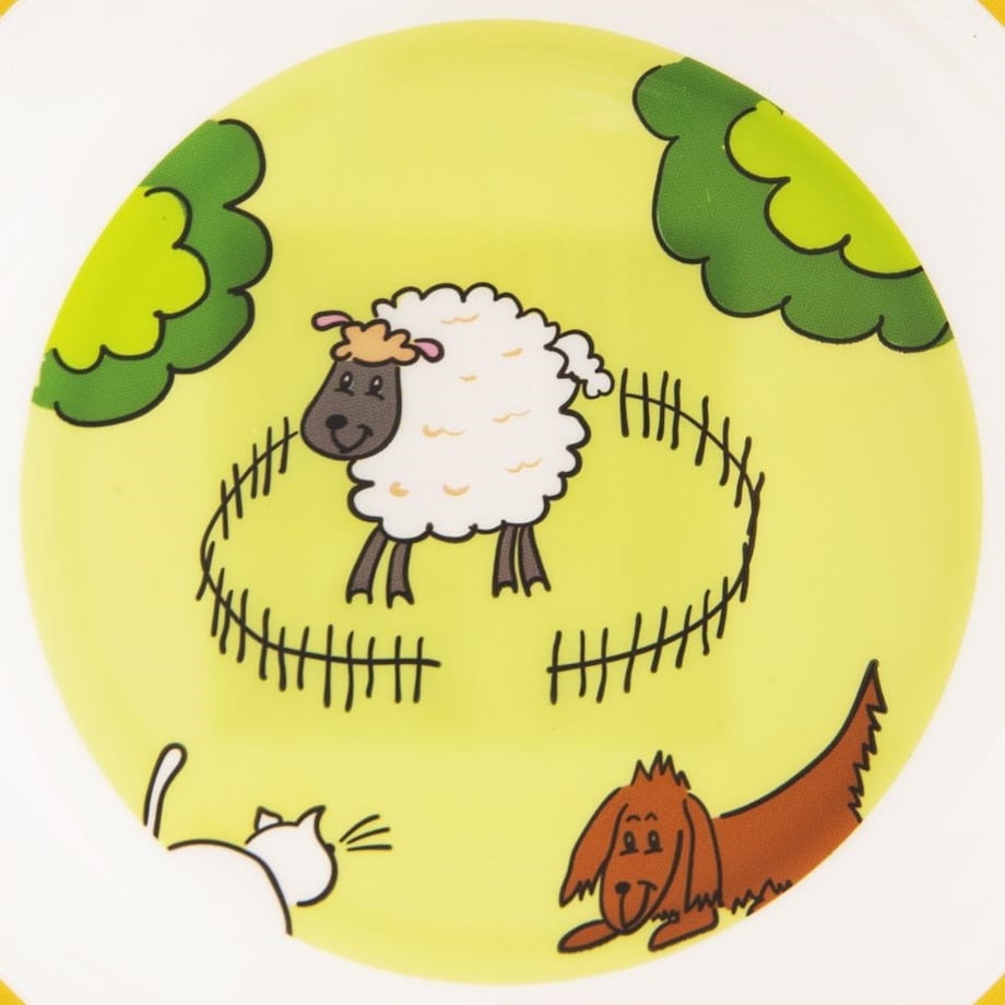 Talerz Głęboki dla Dziecka 16 cm 350 ml