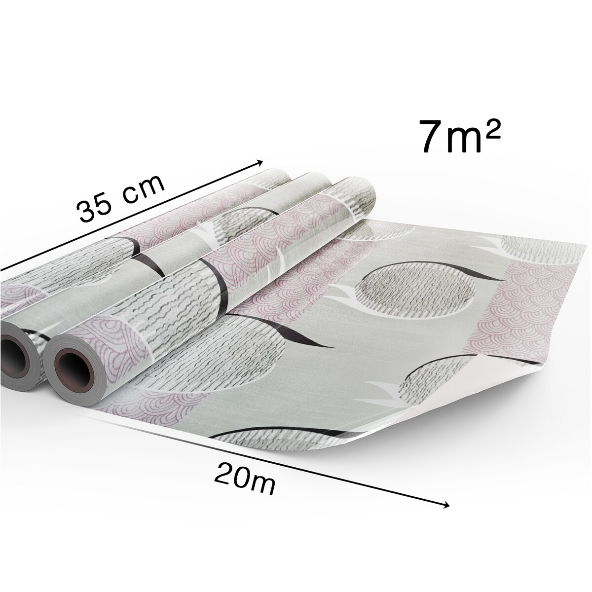 Papier Prezentowy Do Pakowania Prezentów 20 m MEGAROLKA Ozdobny Do Paczek Na Walentynki Urodziny
