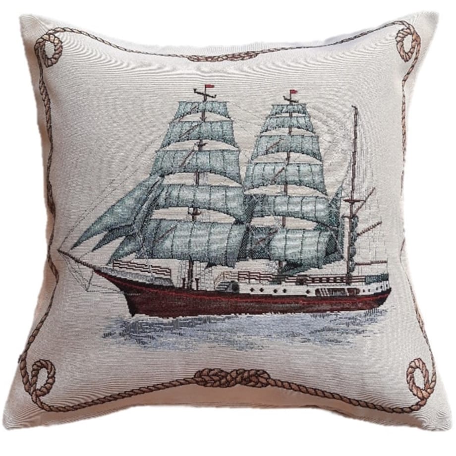 Poszewka Na Poduszkę Jasiek 45X45 Cm Żakardowa Dekoracyjna Ozdobna Nave