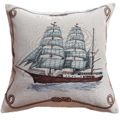 Poszewka Na Poduszkę Jasiek 45X45 Cm Żakardowa Dekoracyjna Ozdobna Nave