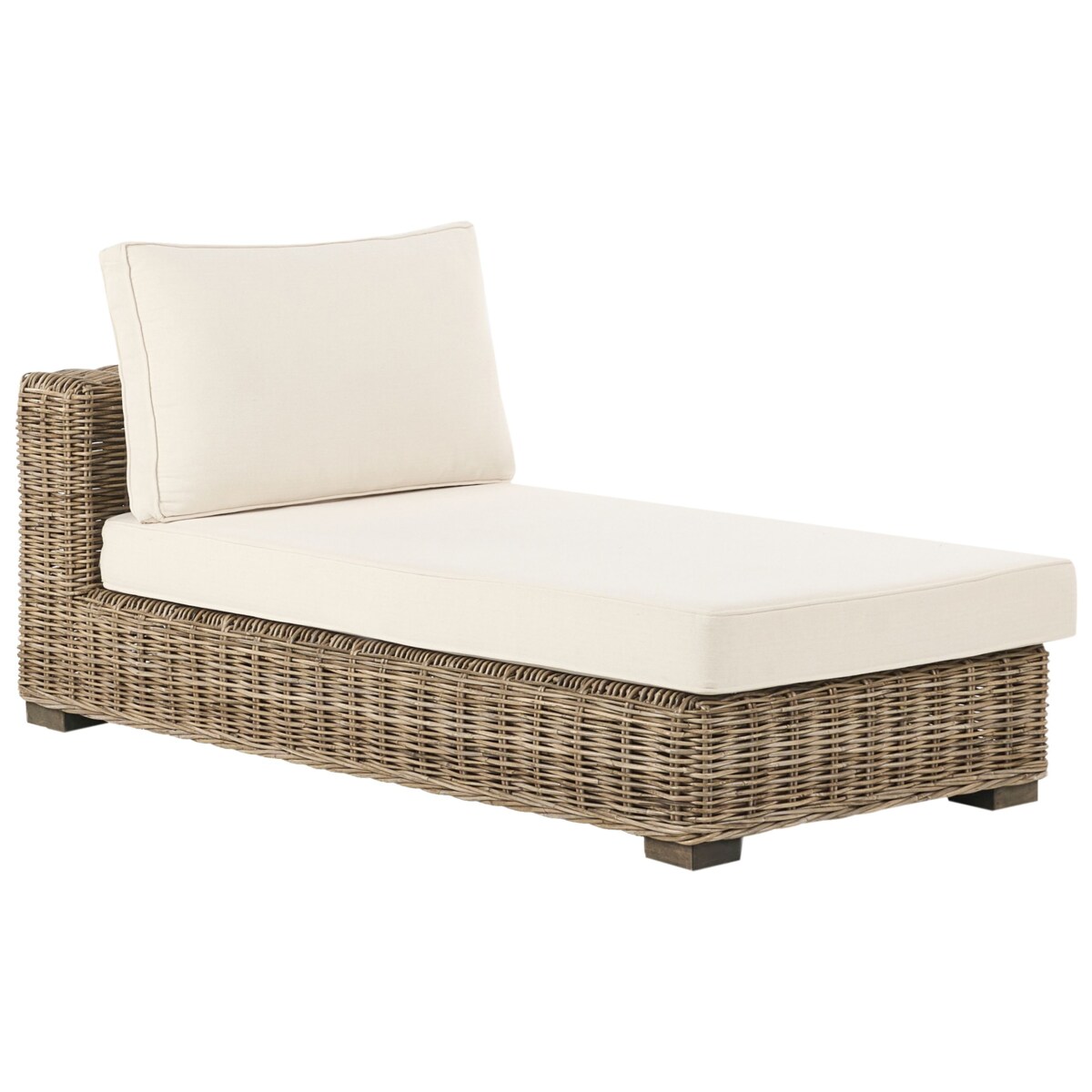 Zestaw wypoczynkowy ogrodowy VARALLO Rattan Szary