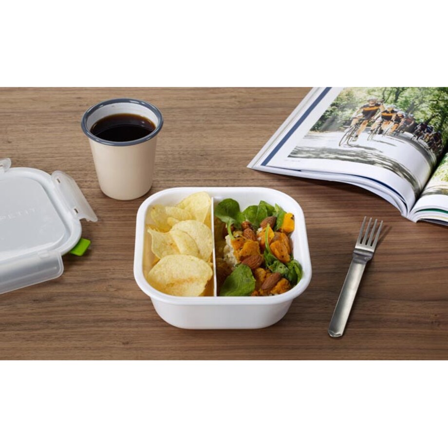 Lunch box kwadratowy duży (930 ml) Black+Blum wycofane