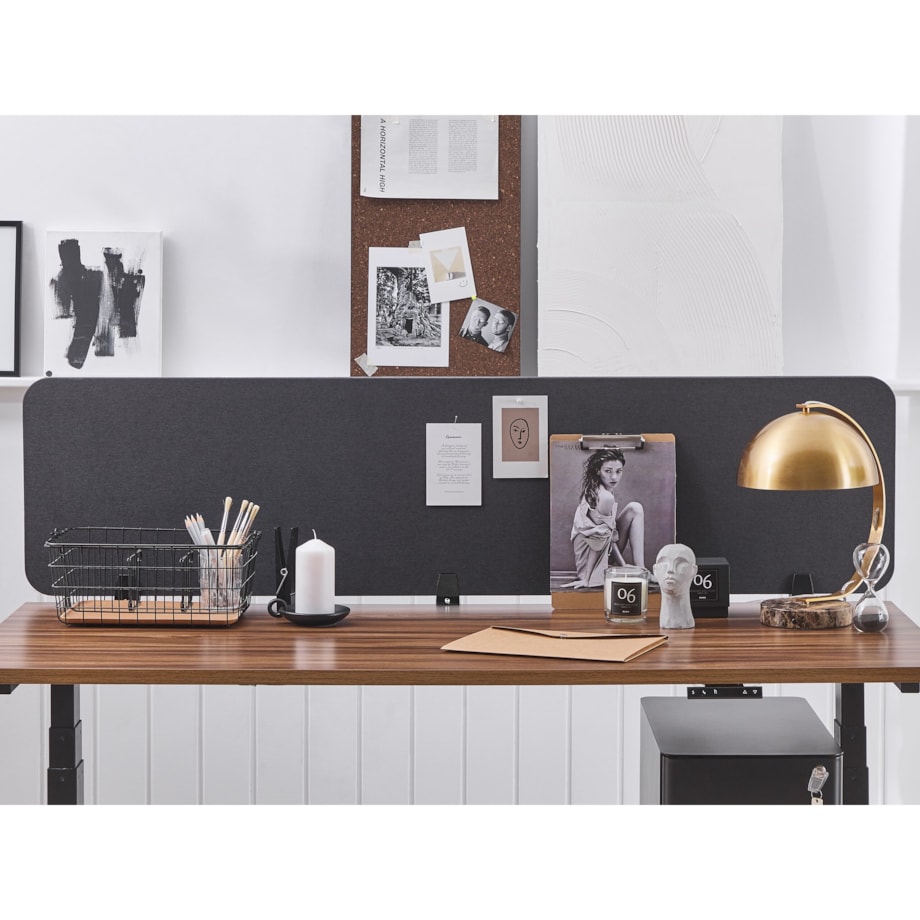 Przegroda biurkowa 180 x 40 cm Różne rozmiary