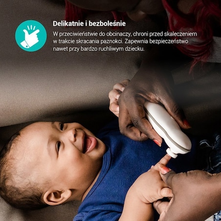 Elektryczny pilniczek do paznokci dla niemowląt Trimö bblüv