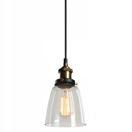 Lampa Wisząca Szklana Loft Industrial Kolory Verto